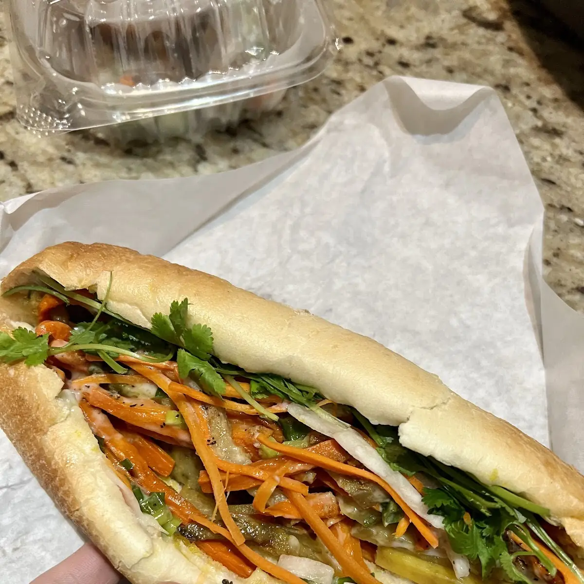 Lemon Grass Tofu Sandwich