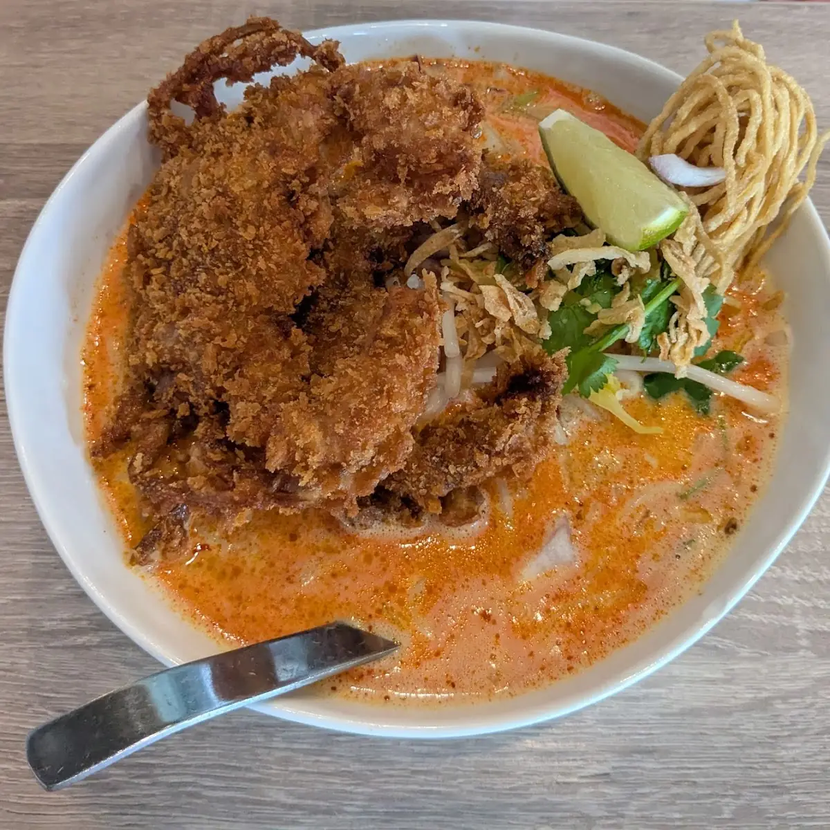 Khao Soi with Soft Shell Crab