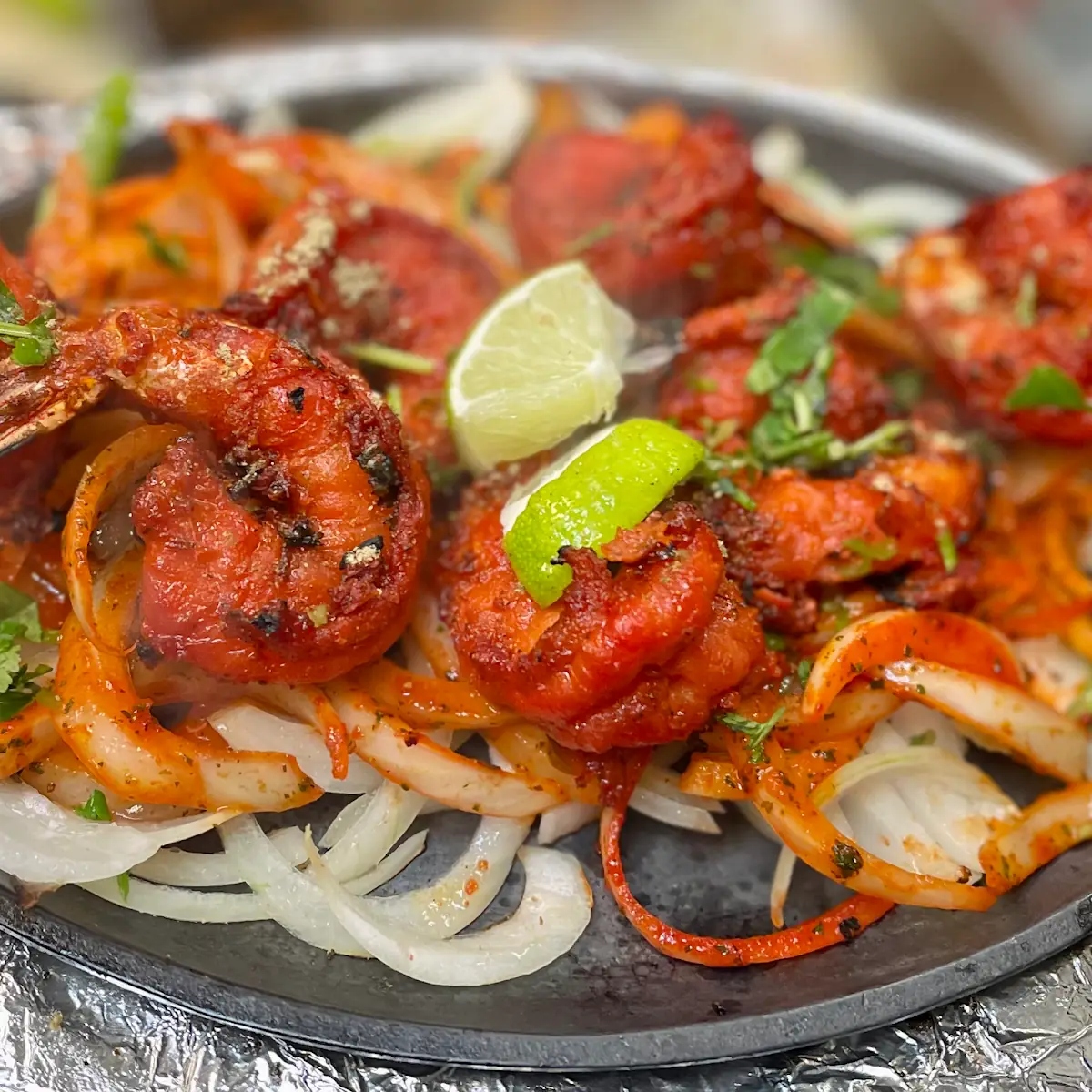 Shrimp Saag