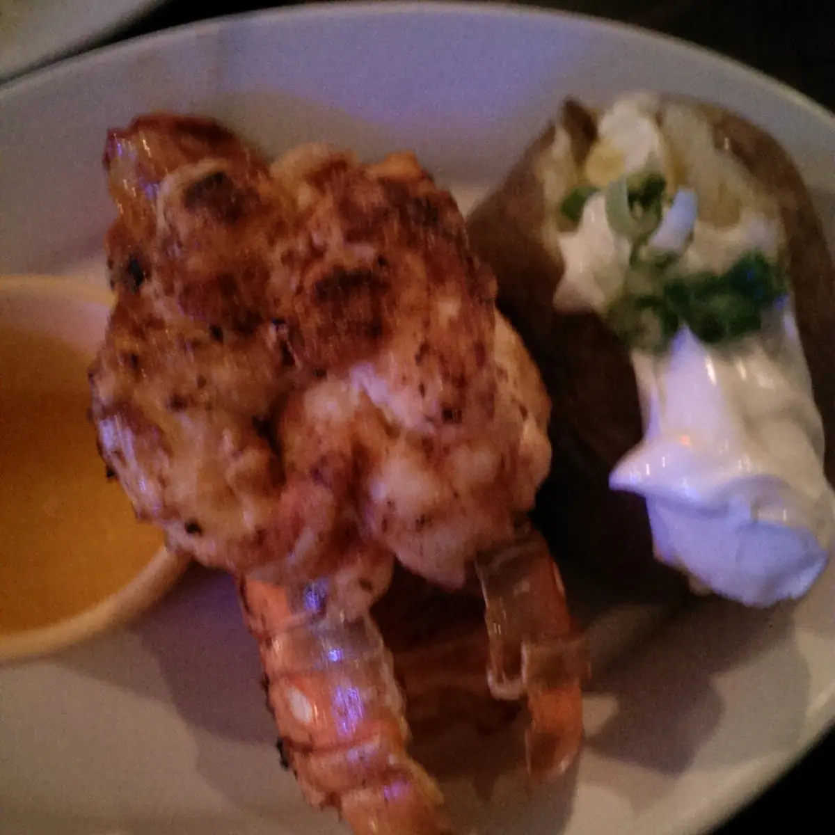 Lobster and a Baked Potato