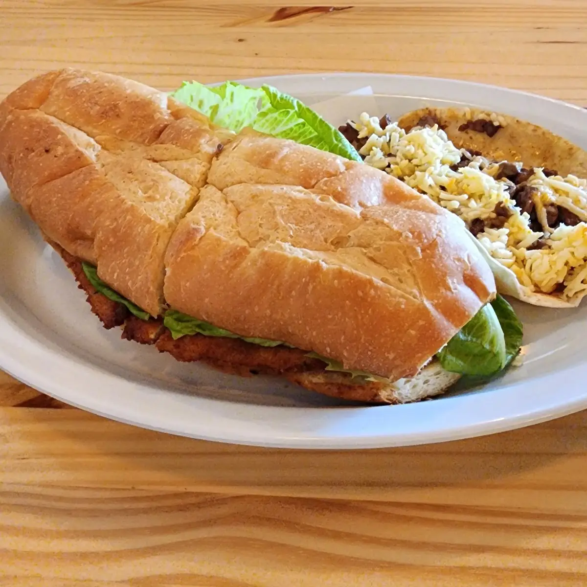 Breaded Chicken Torta