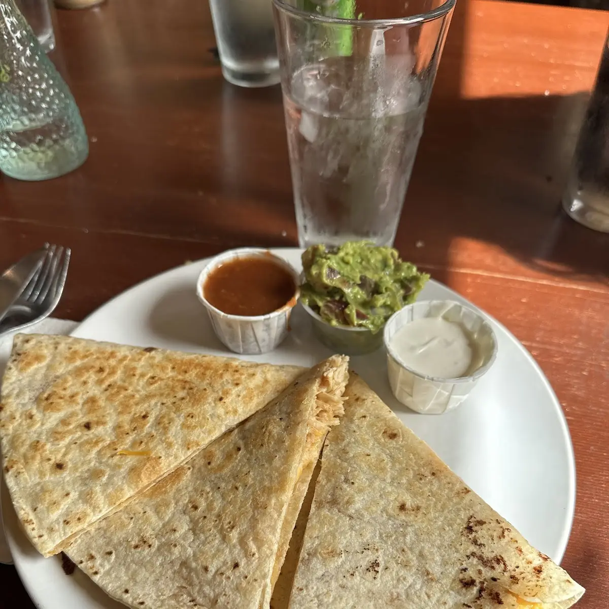 Chipotle Chicken Quesadilia