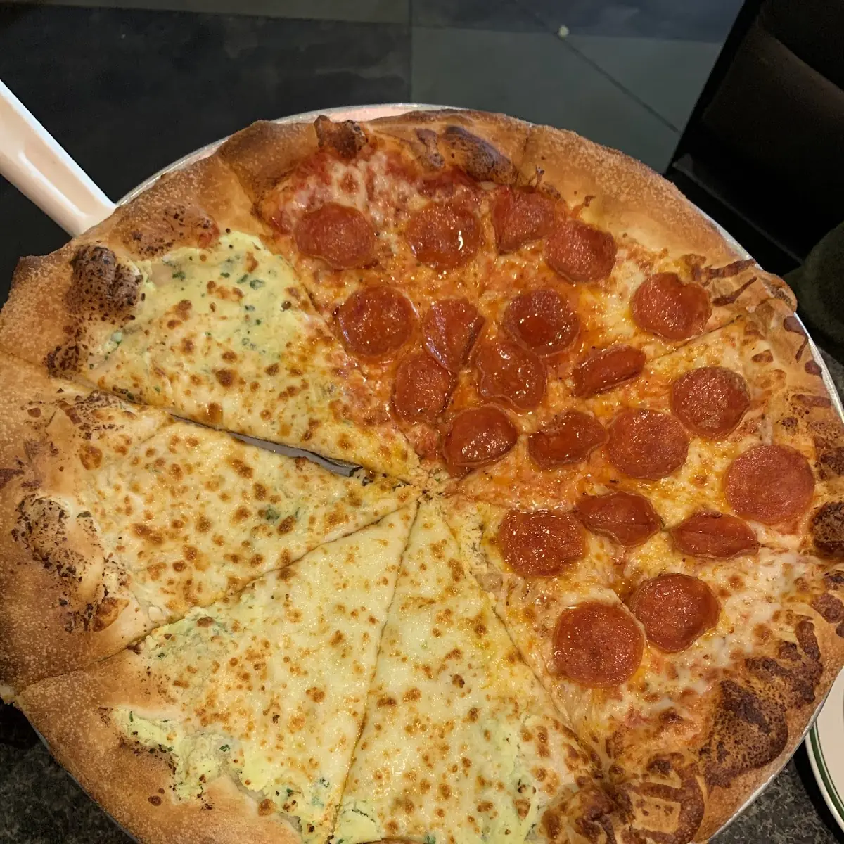 1 2 Pepperoni Pizza