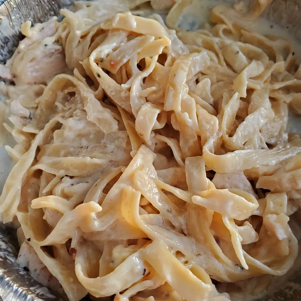 Fettuccine Alfredo with Chicken