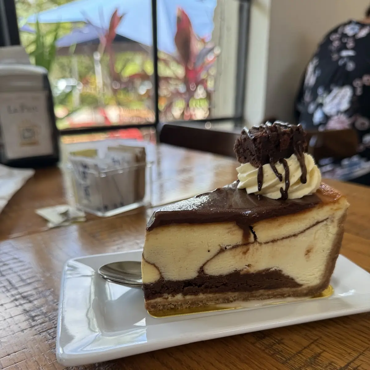 Brownie Cheesecake Slice