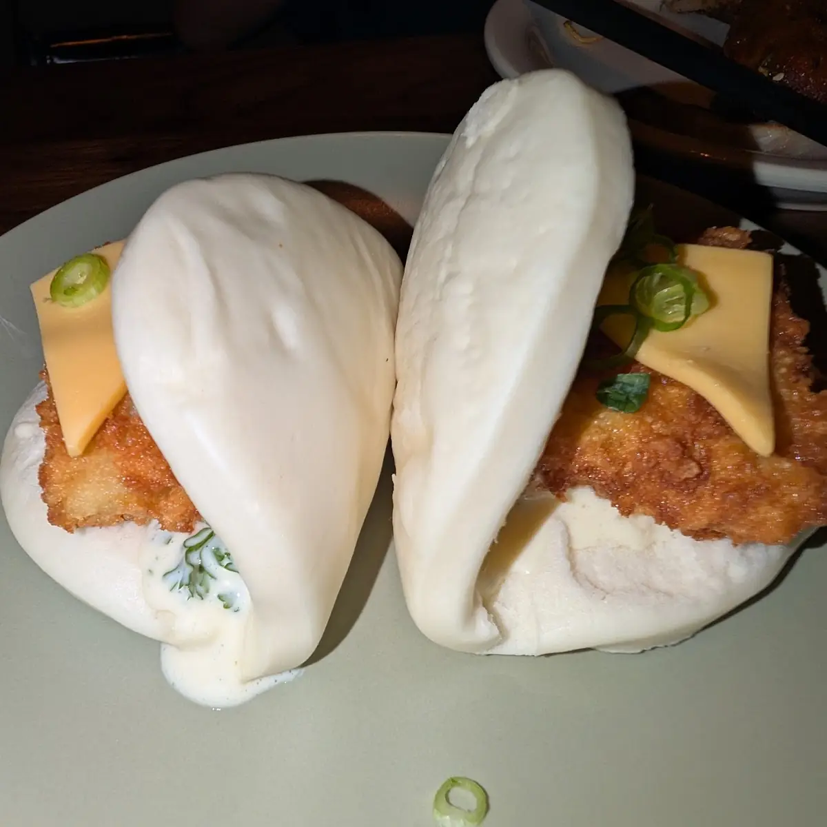 Crispy Fried Mushroom Bao Bun