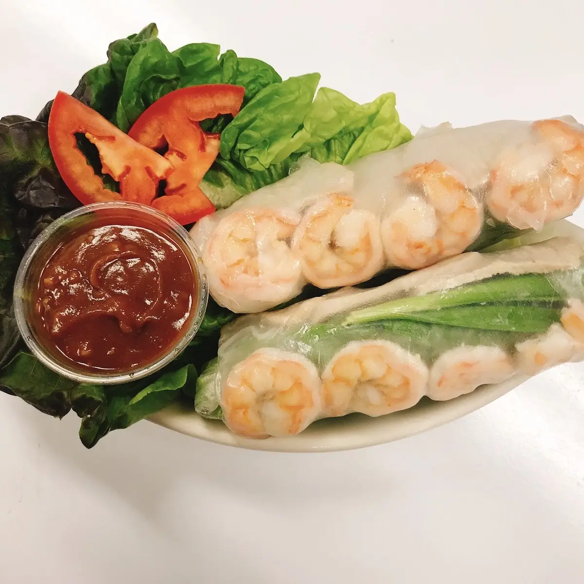 Goi Cuon Tom Thit Pork & Shrimp Spring Rolls 2pcs