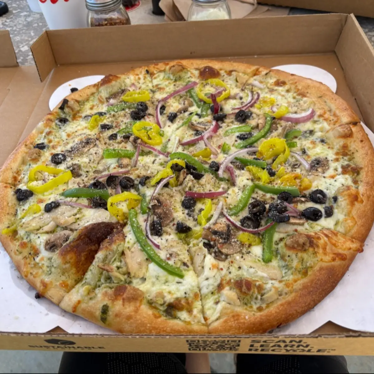 Cheese Steak Pizza