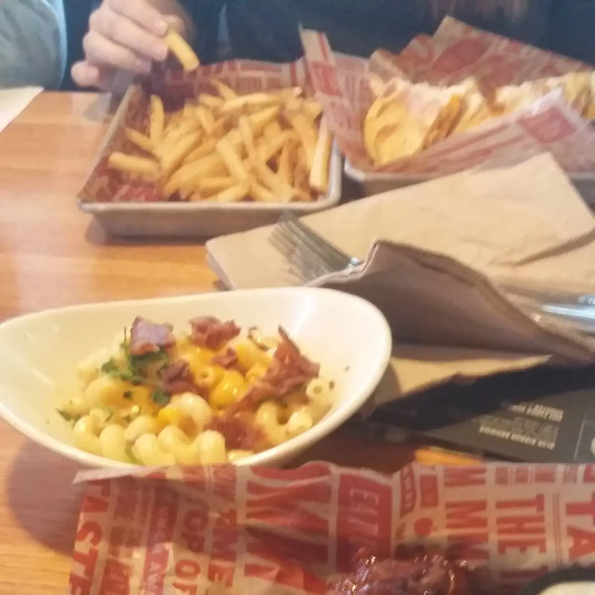 BBQ Chicken Strip Basket