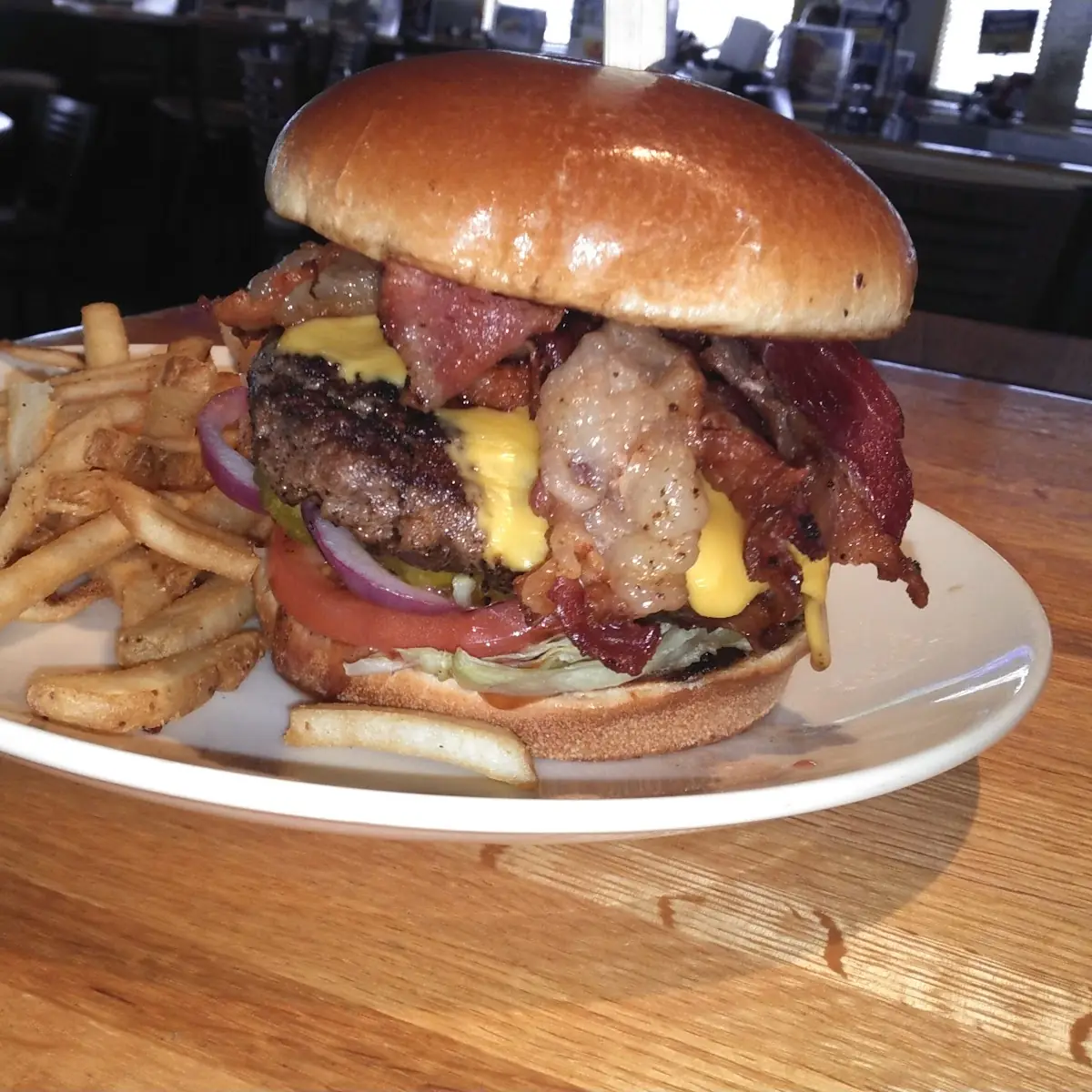 New Bacon Burger
