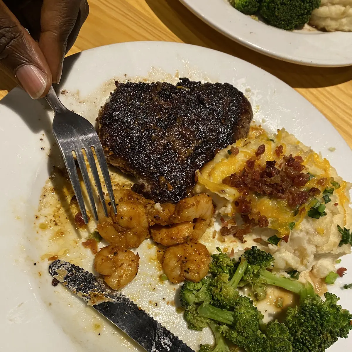 Surf and Turf Sirloin Steak