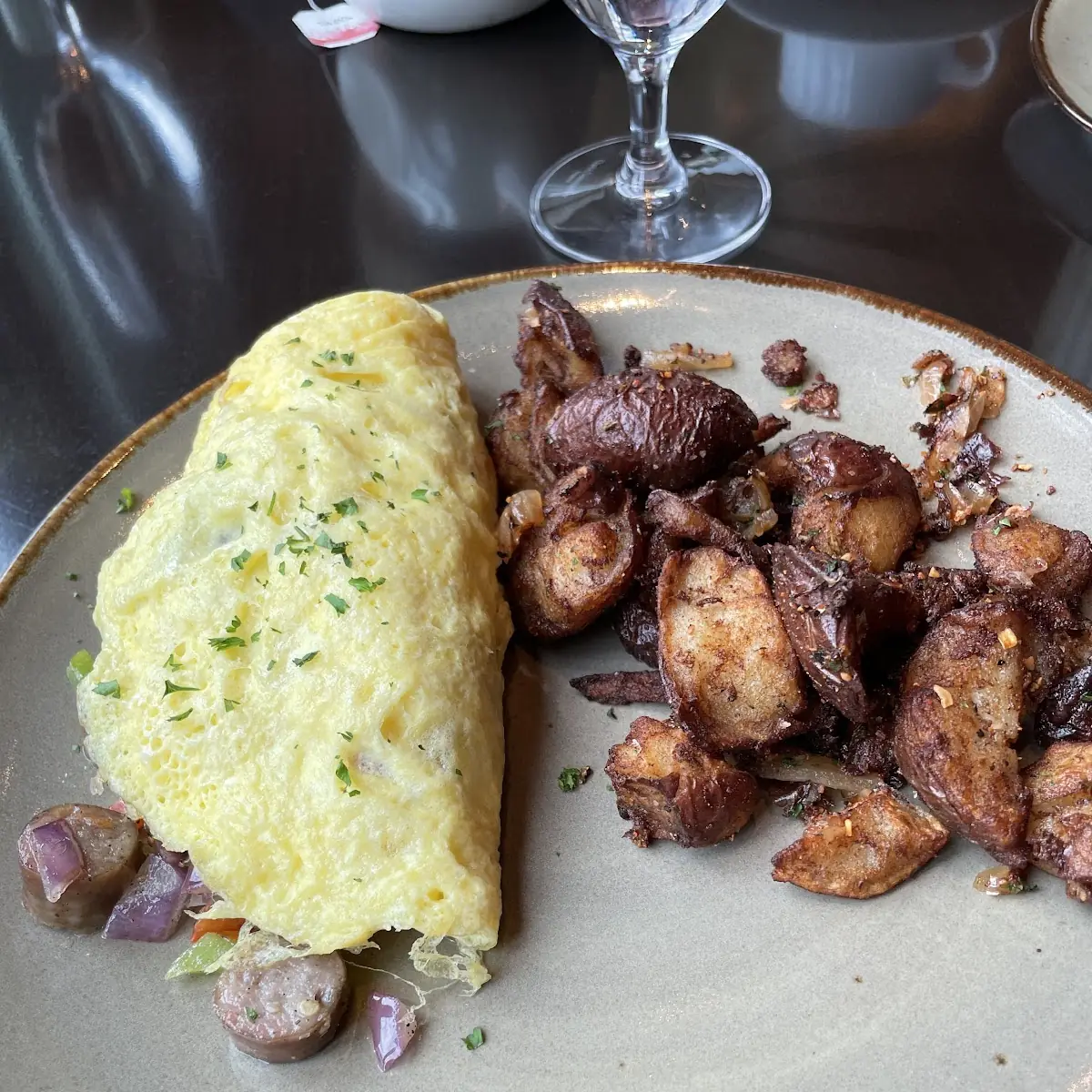 Wild Mushroom Omelet