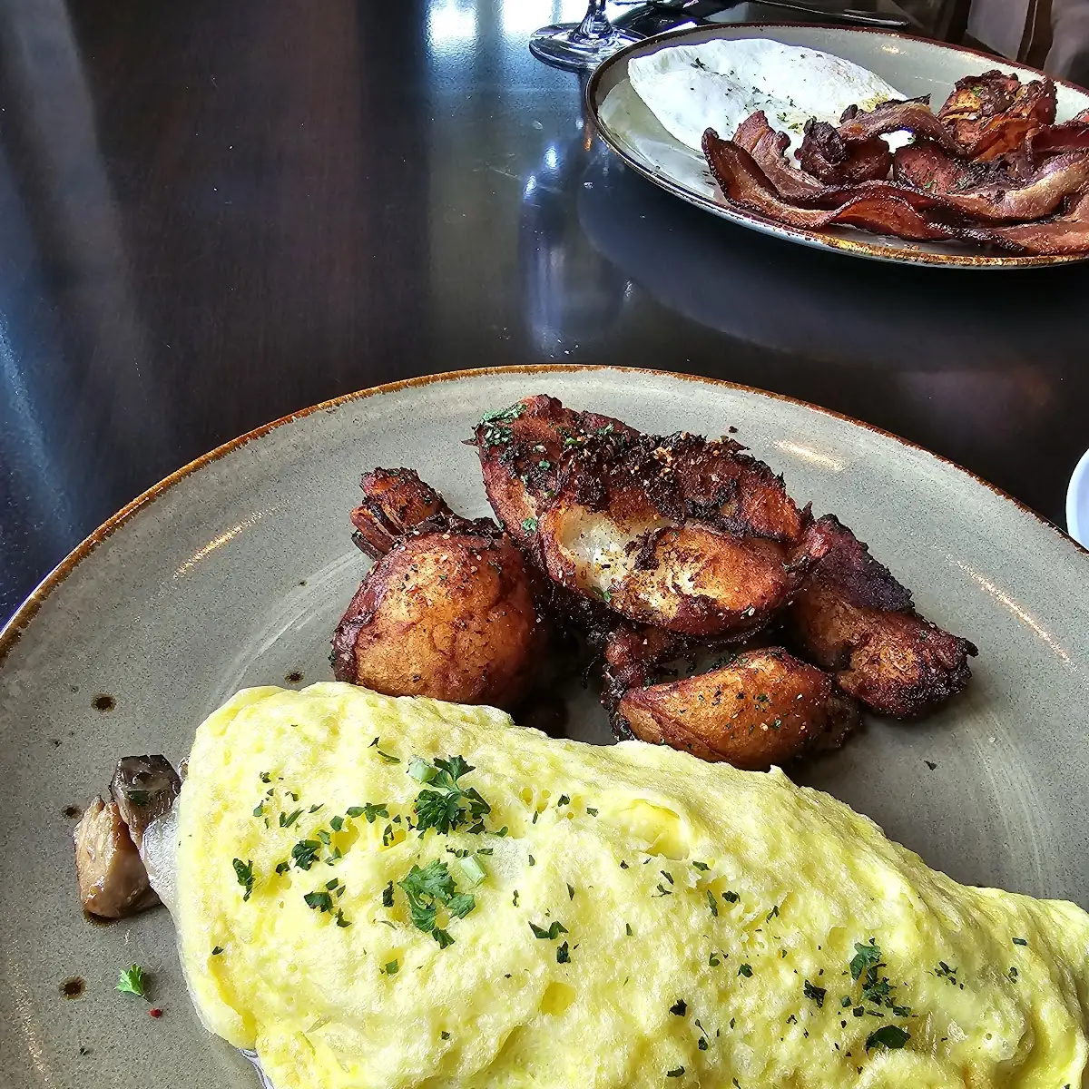Wild Mushroom Omelette