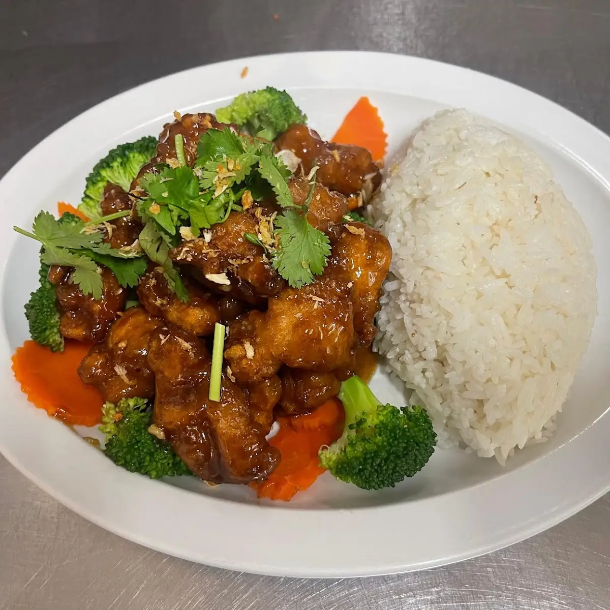 L Orange Chicken