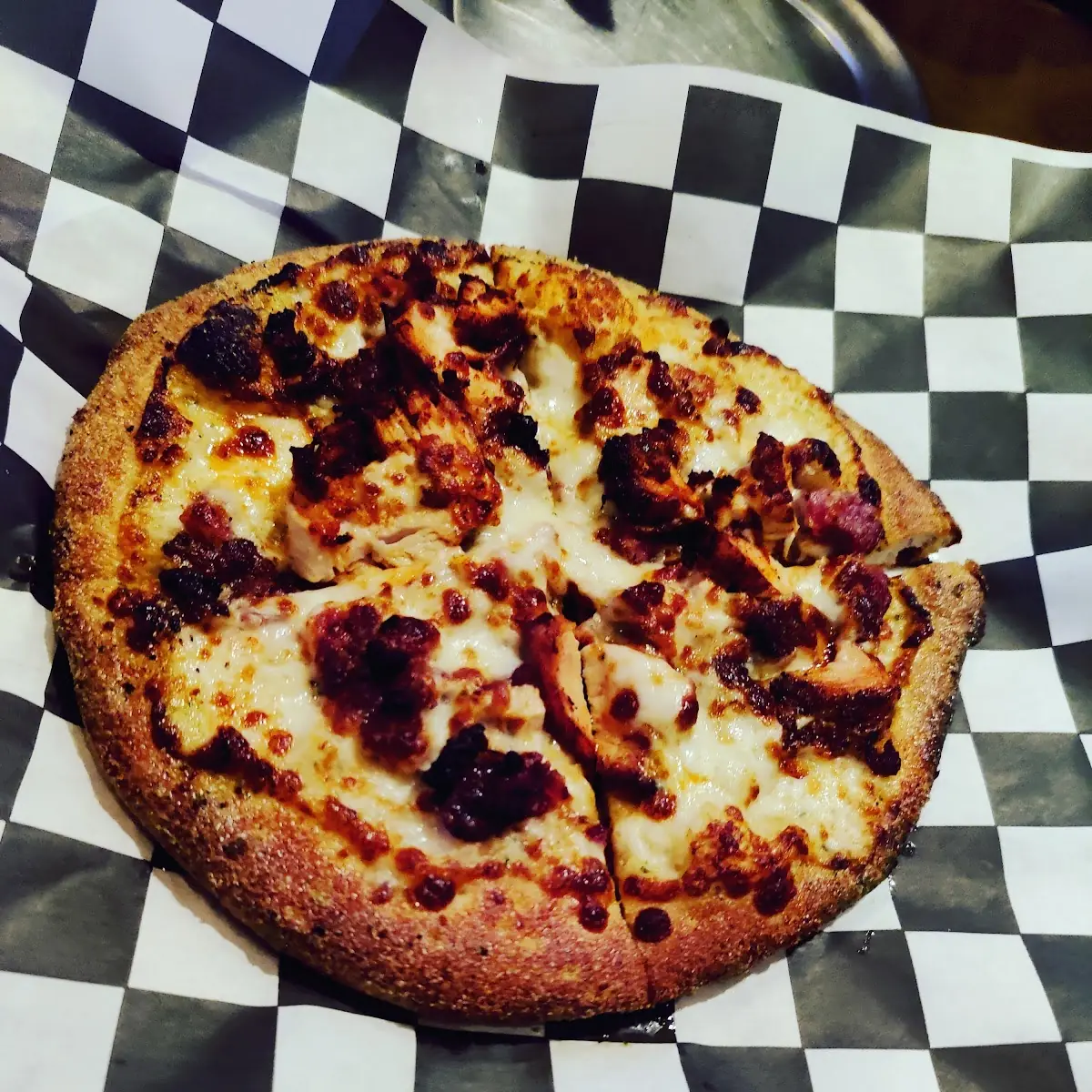 Chicken Bacon Ranch Pizza