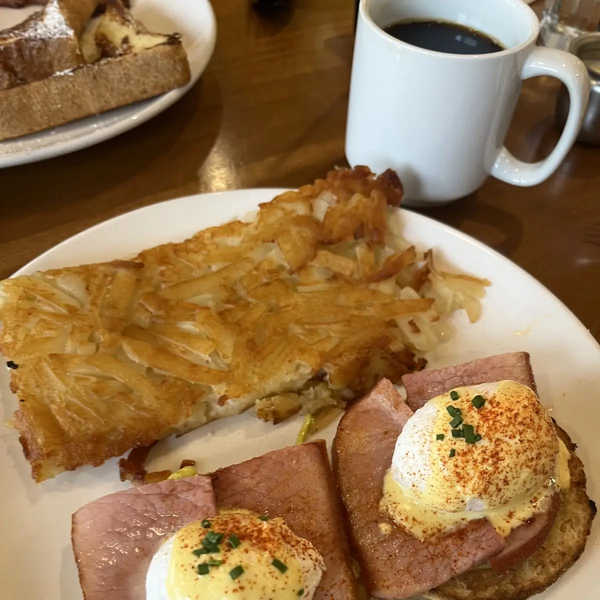Eggs Benedict with Potatoes