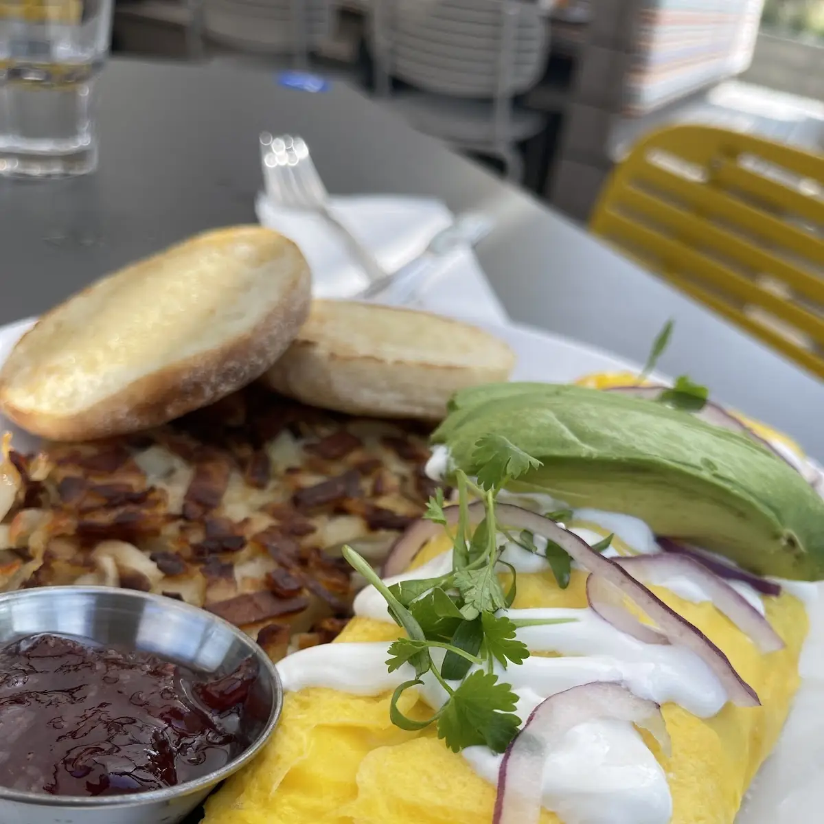 Short Rib Omelette