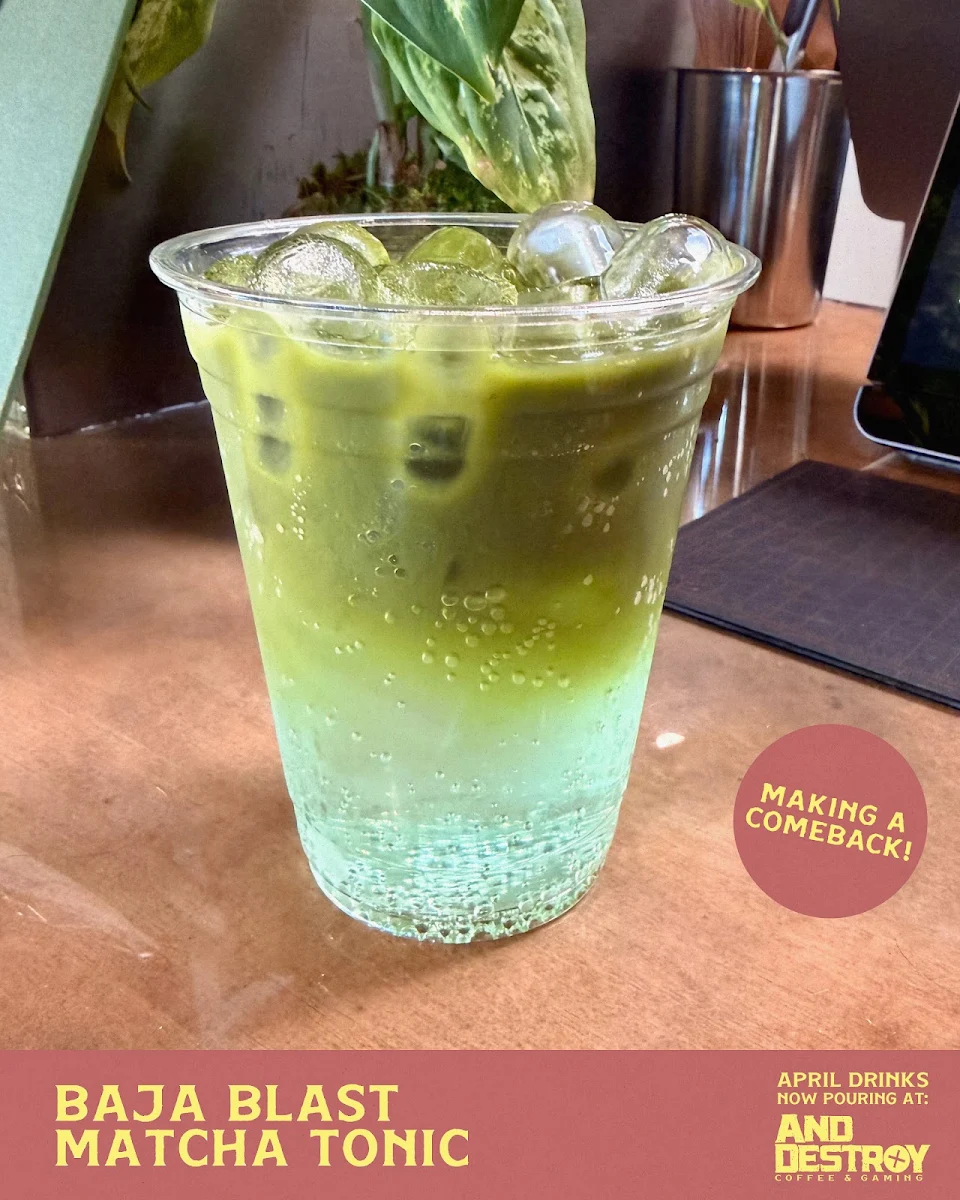 Baja Blast Matcha Tonic