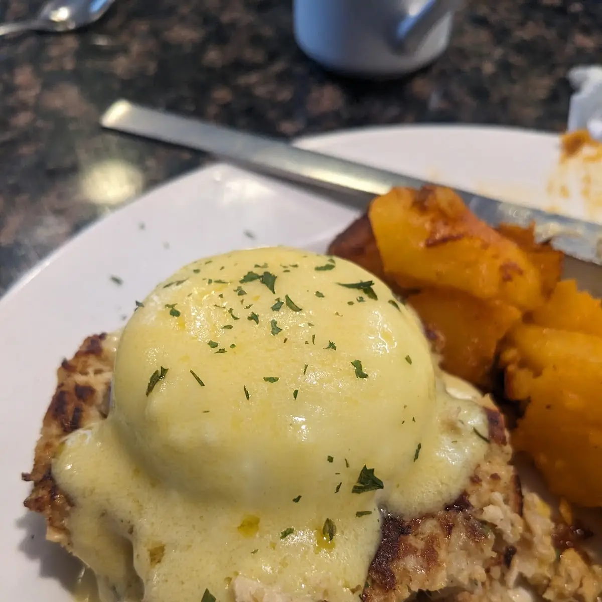 Crabcake Benedict