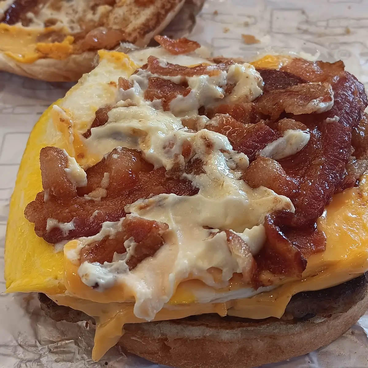 Baconater Breakfast Sandwich