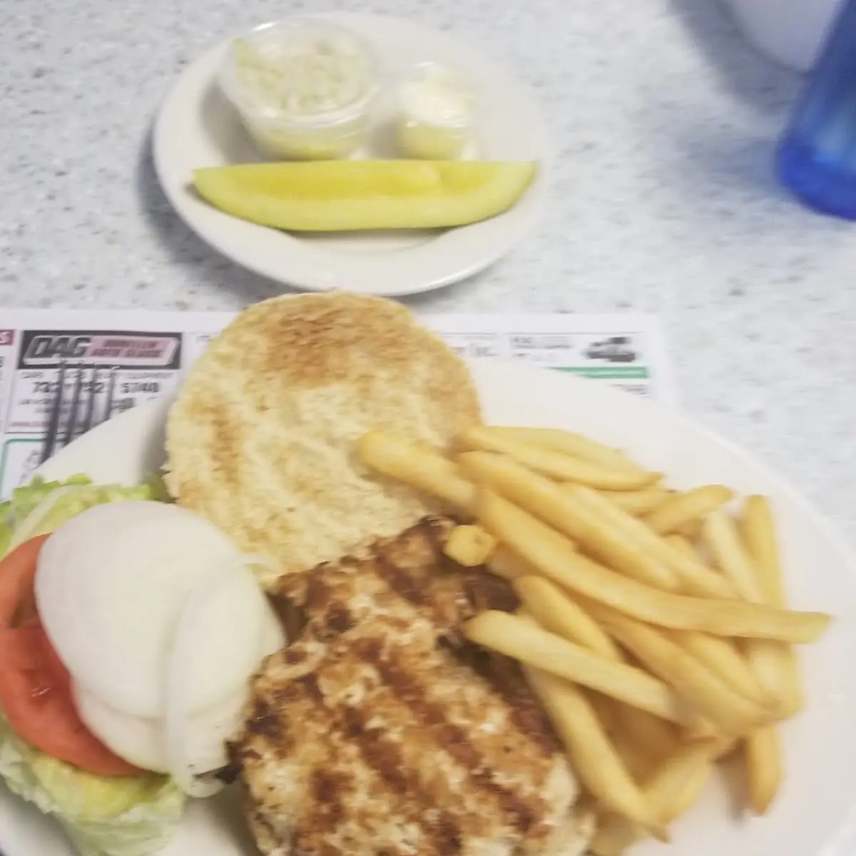Homemade Turkey Burger LS