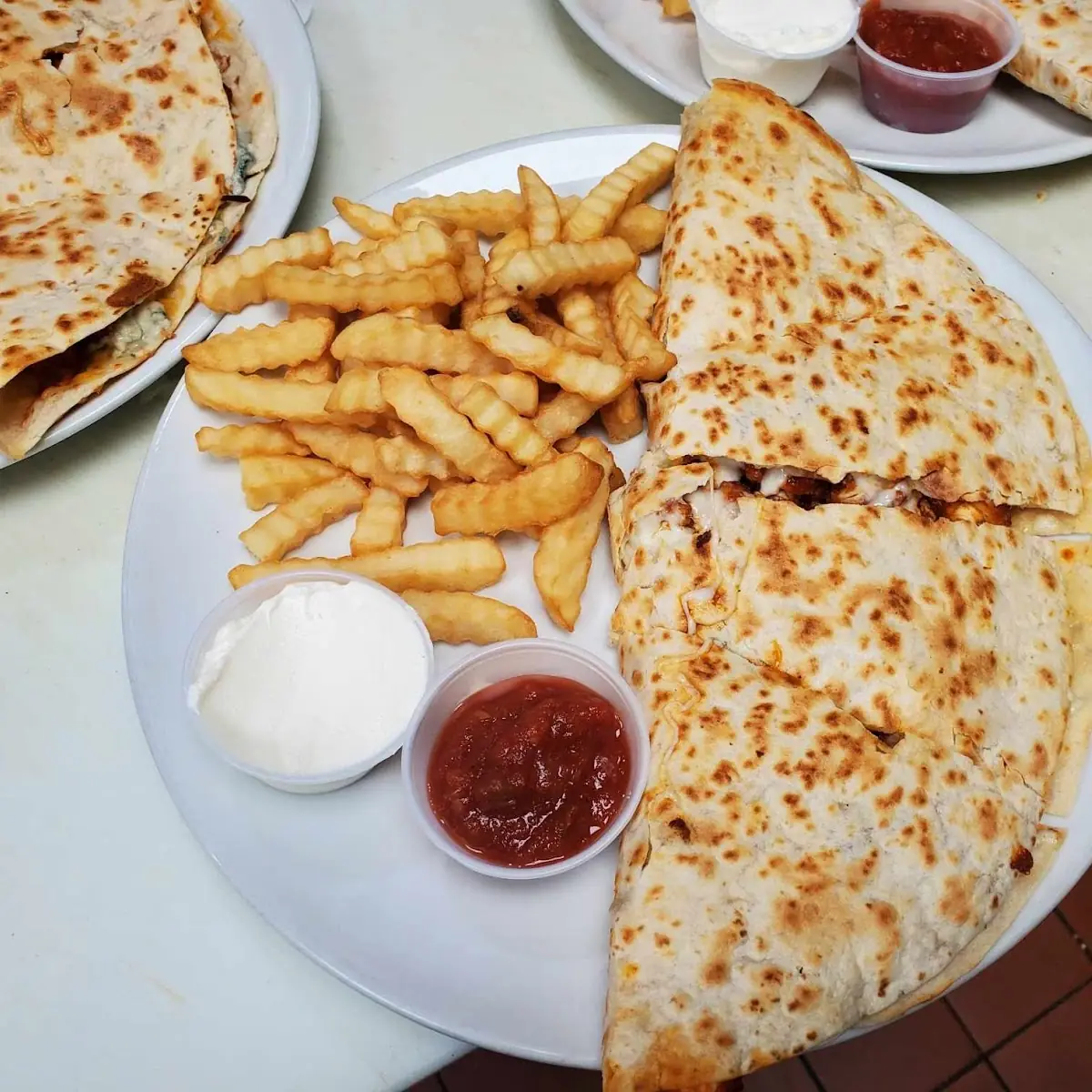 Buffalo Chicken Quesadilla