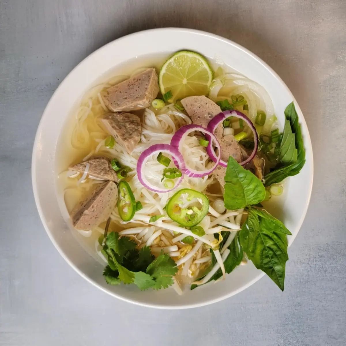 Meatball Pho (Bo Vien)