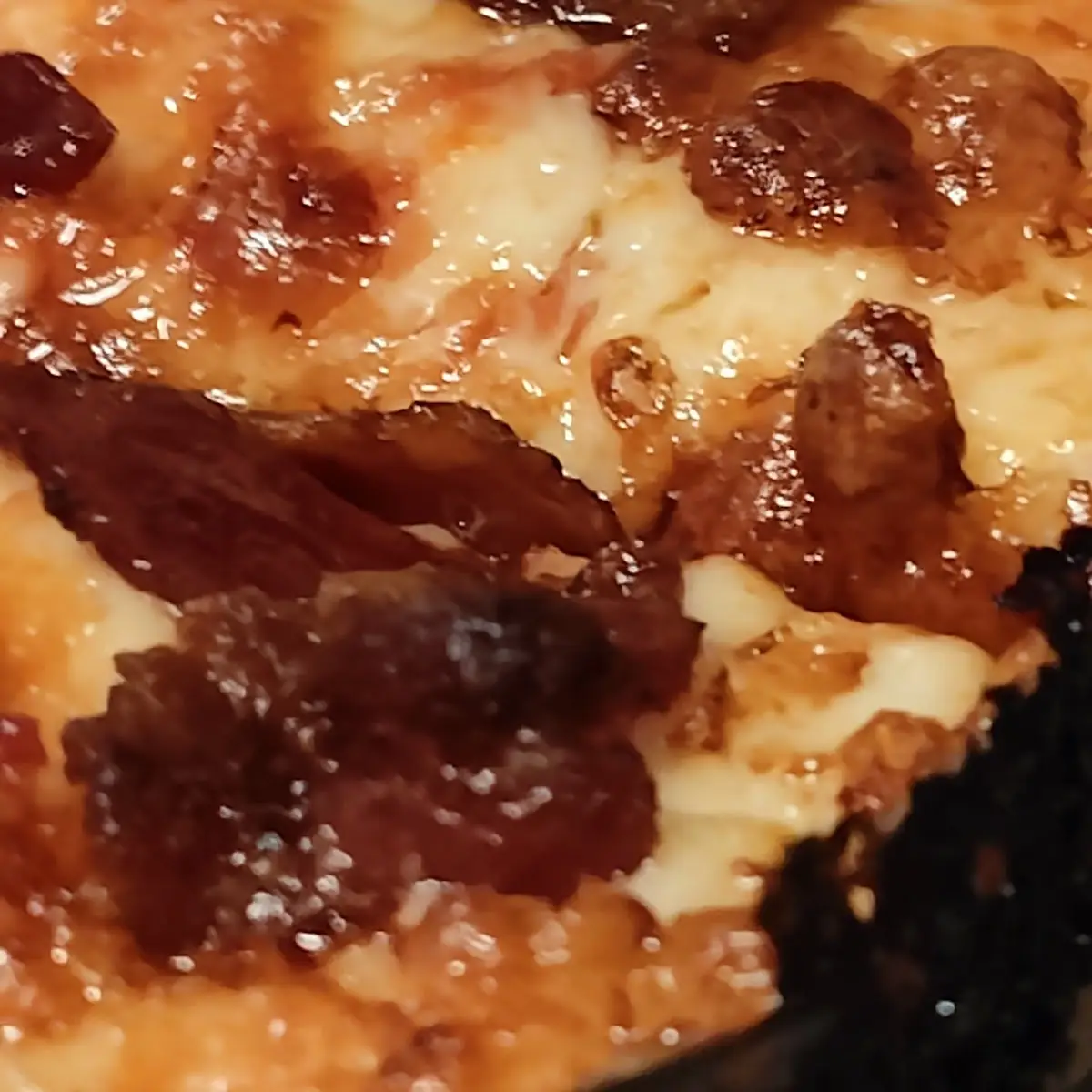 Bacon and Extra Cheese Pizza