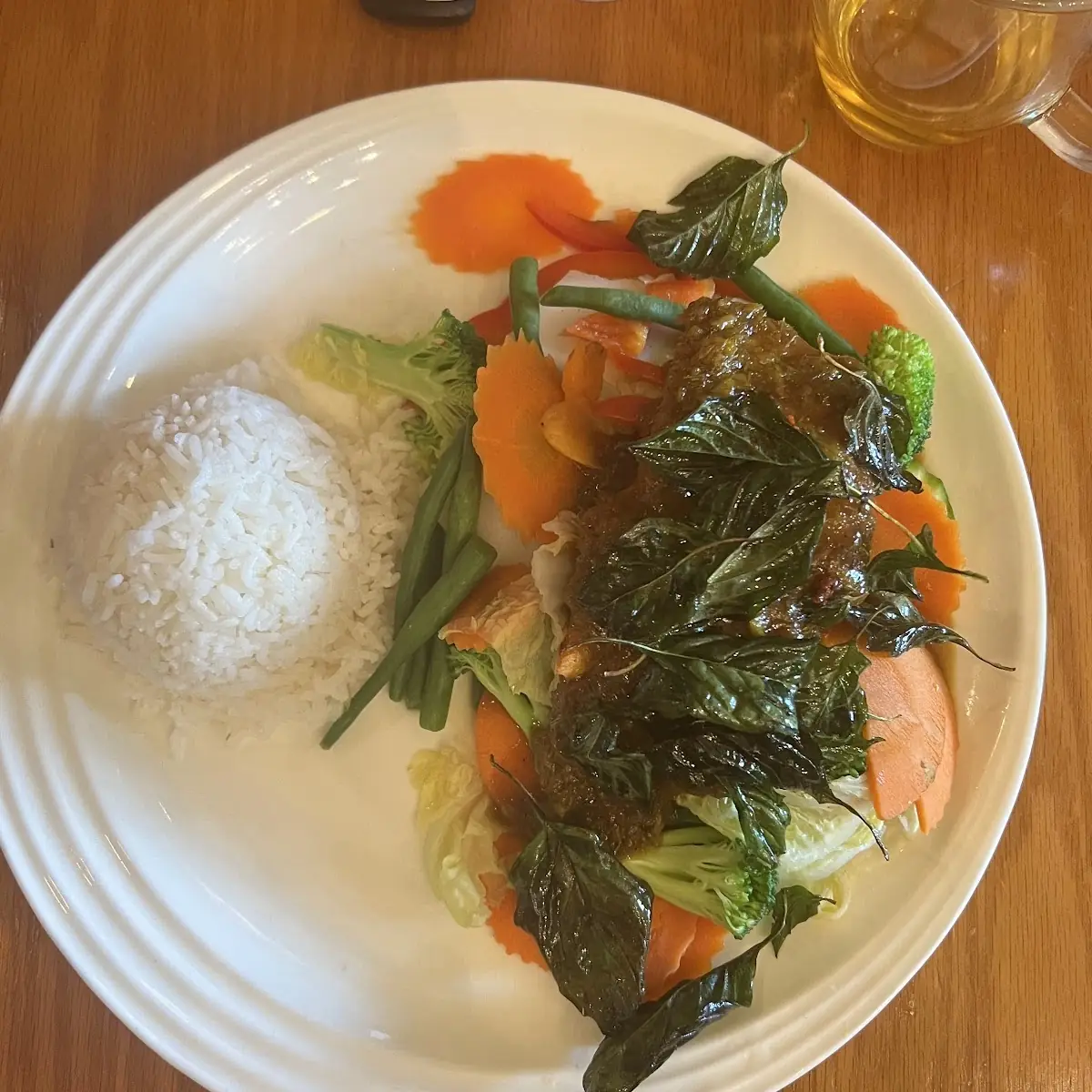Lemon Grass Salmon with Jasmine Rice