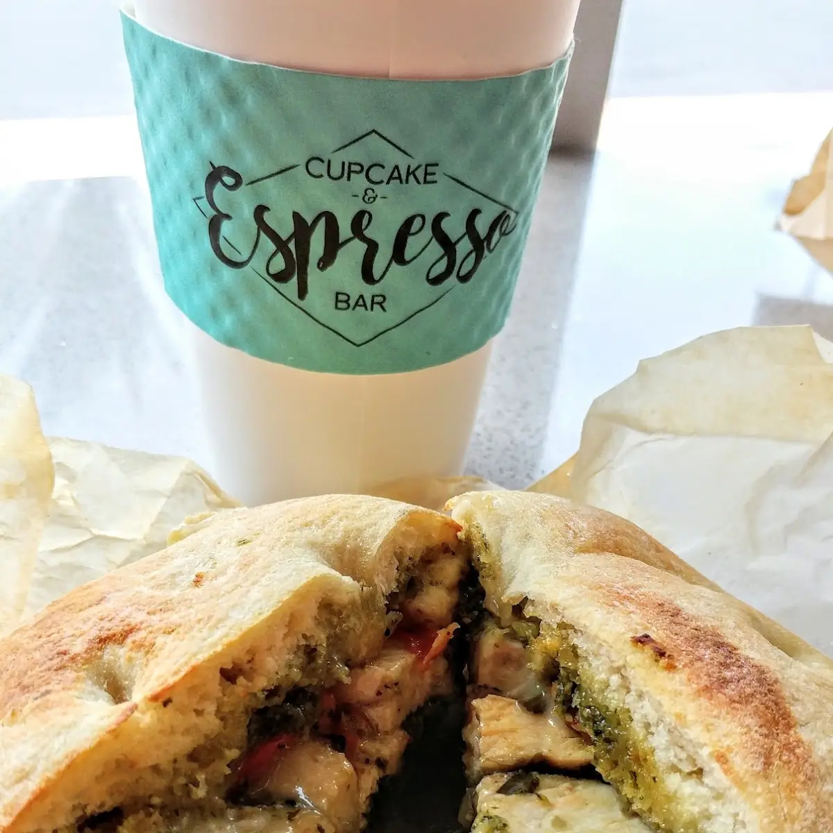Chicken Pesto Paninni