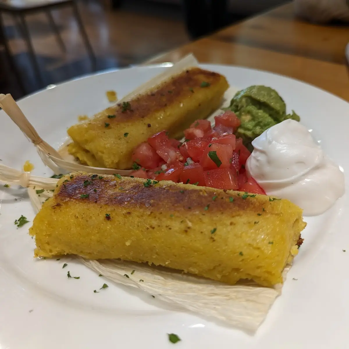 Sweet Corn Tamales