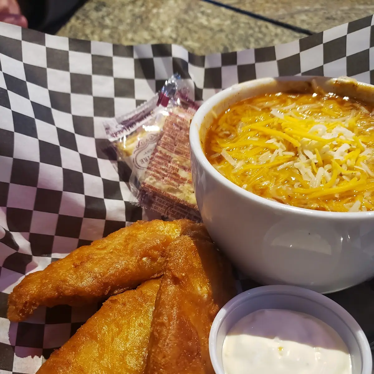 Fried Fish and Chili