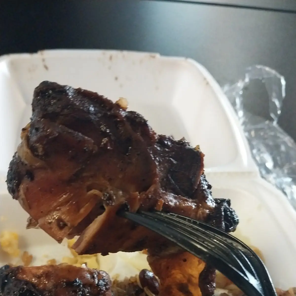Jerk Chicken with Rice Beans
