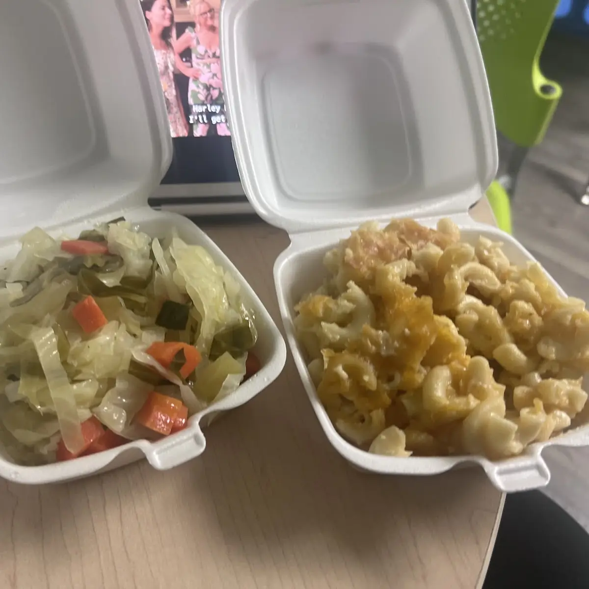 Mac and Cheese Cabbage
