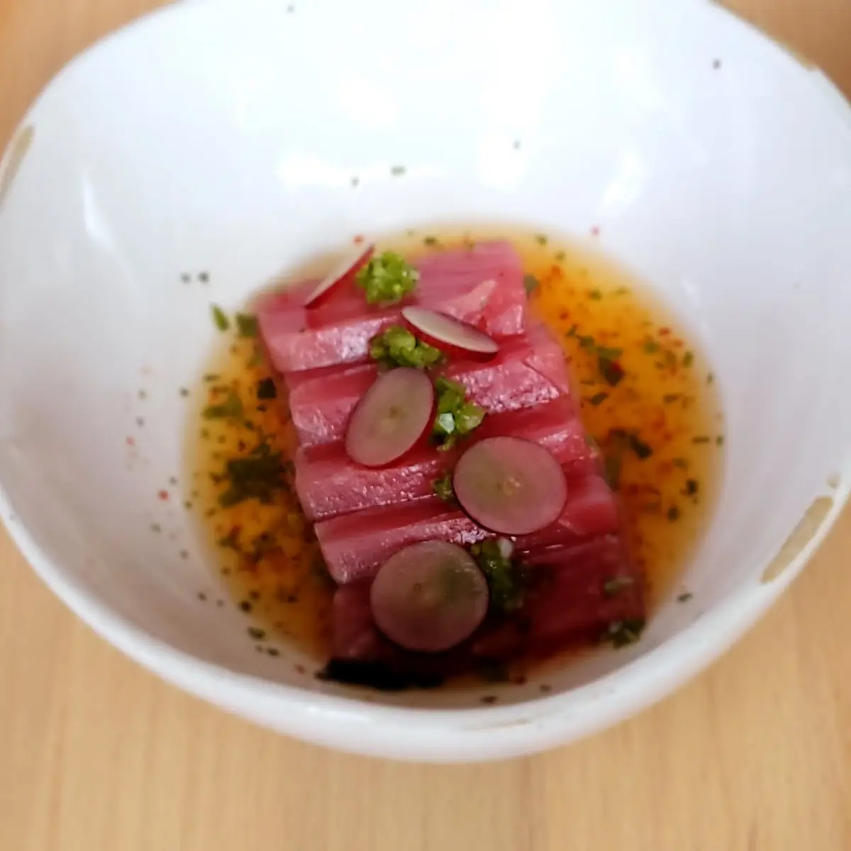 Yellowfin Tuna Crudo