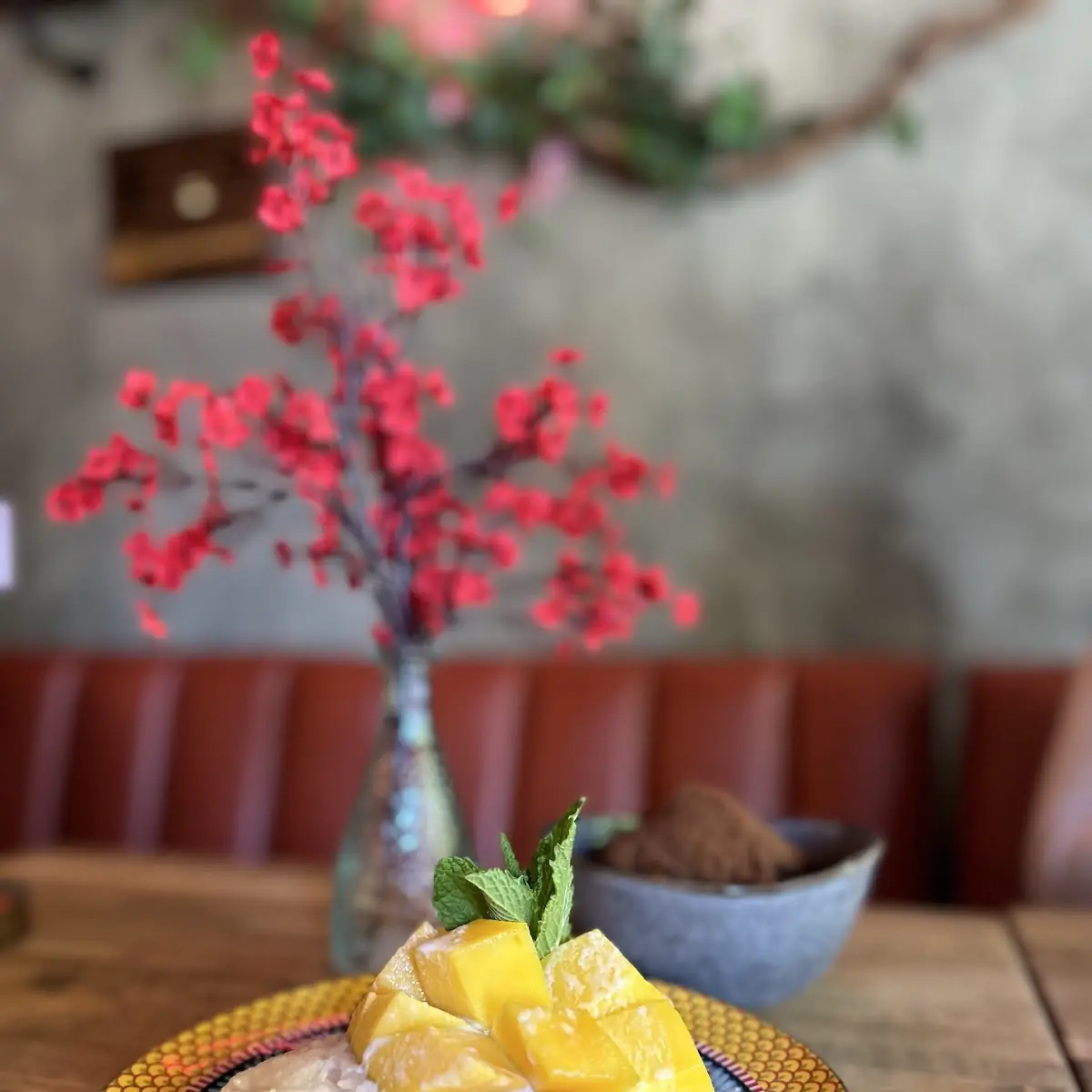Seasonal Mango Sticky Rice