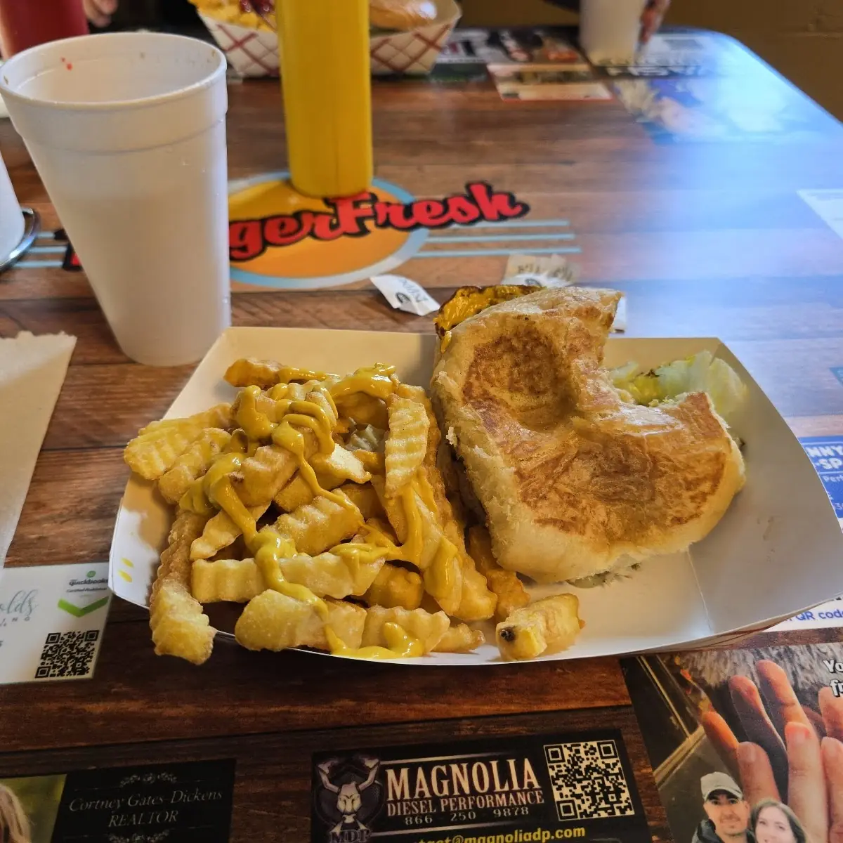 Turkey Burger with Cheese