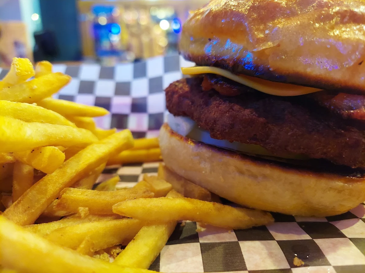 Burger and Fries