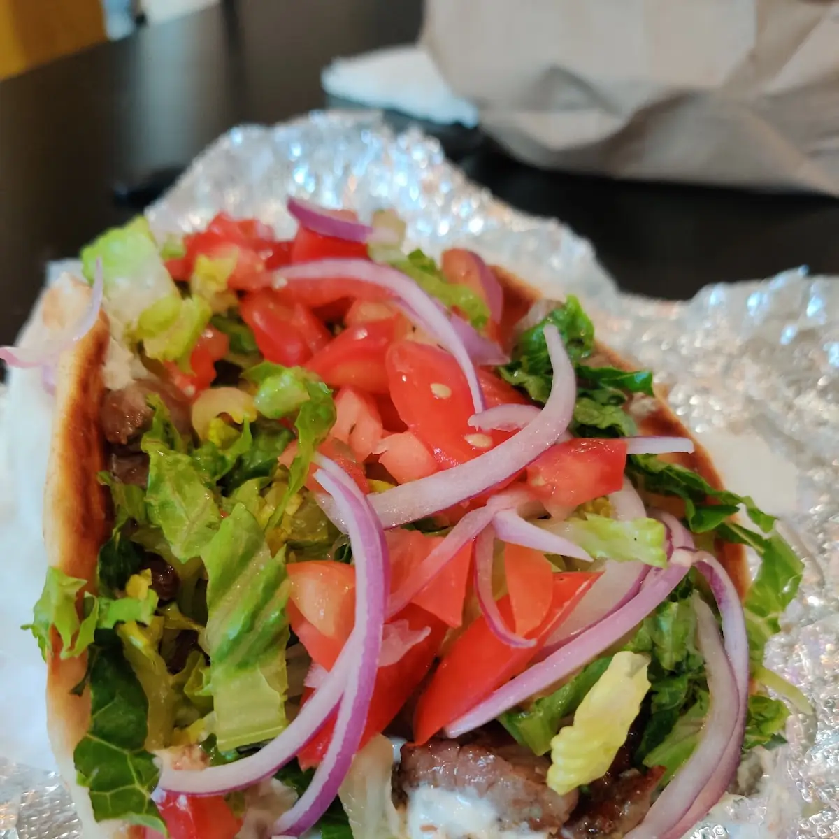 Lamb Gyro Sandwich
