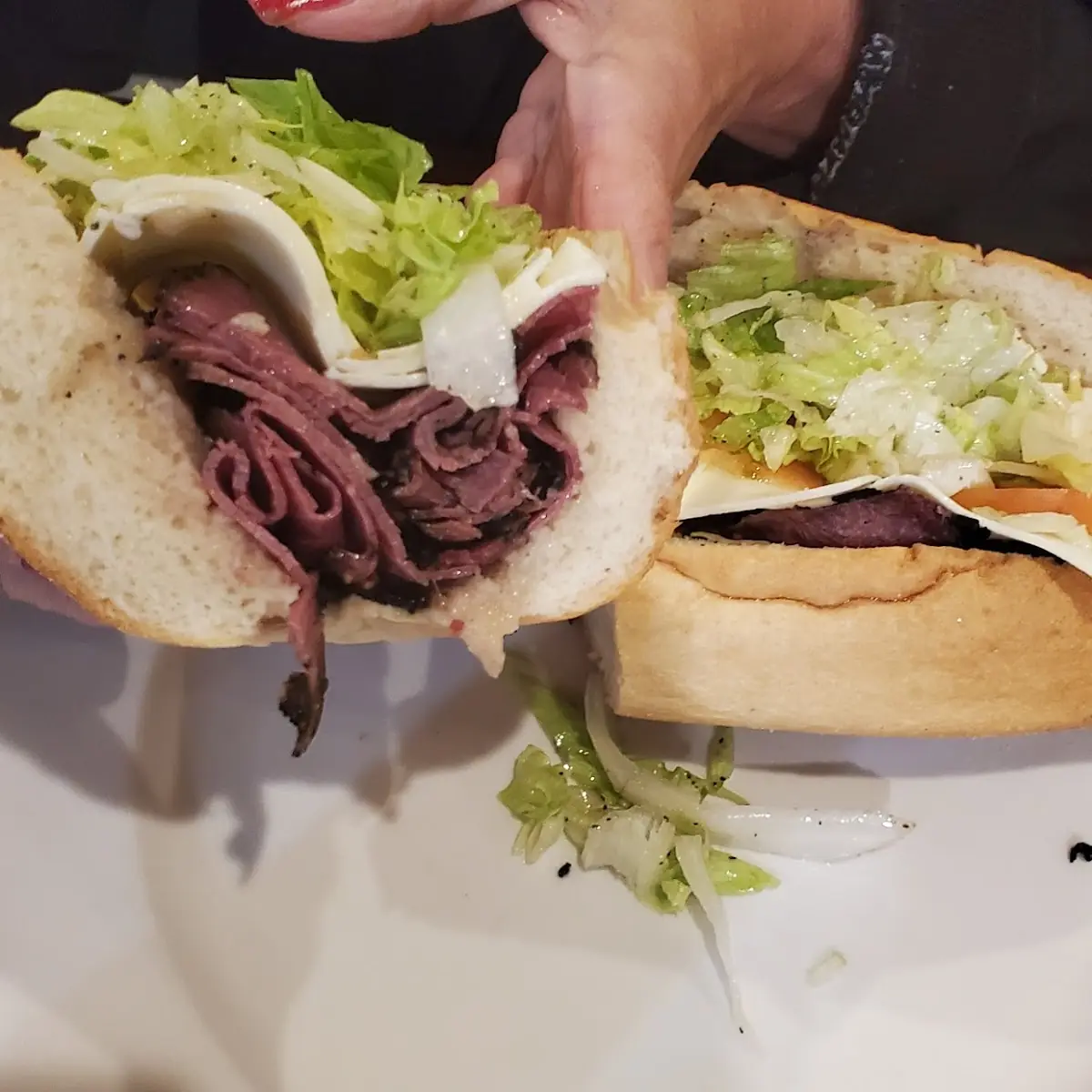 Cold Roast Beef Sub