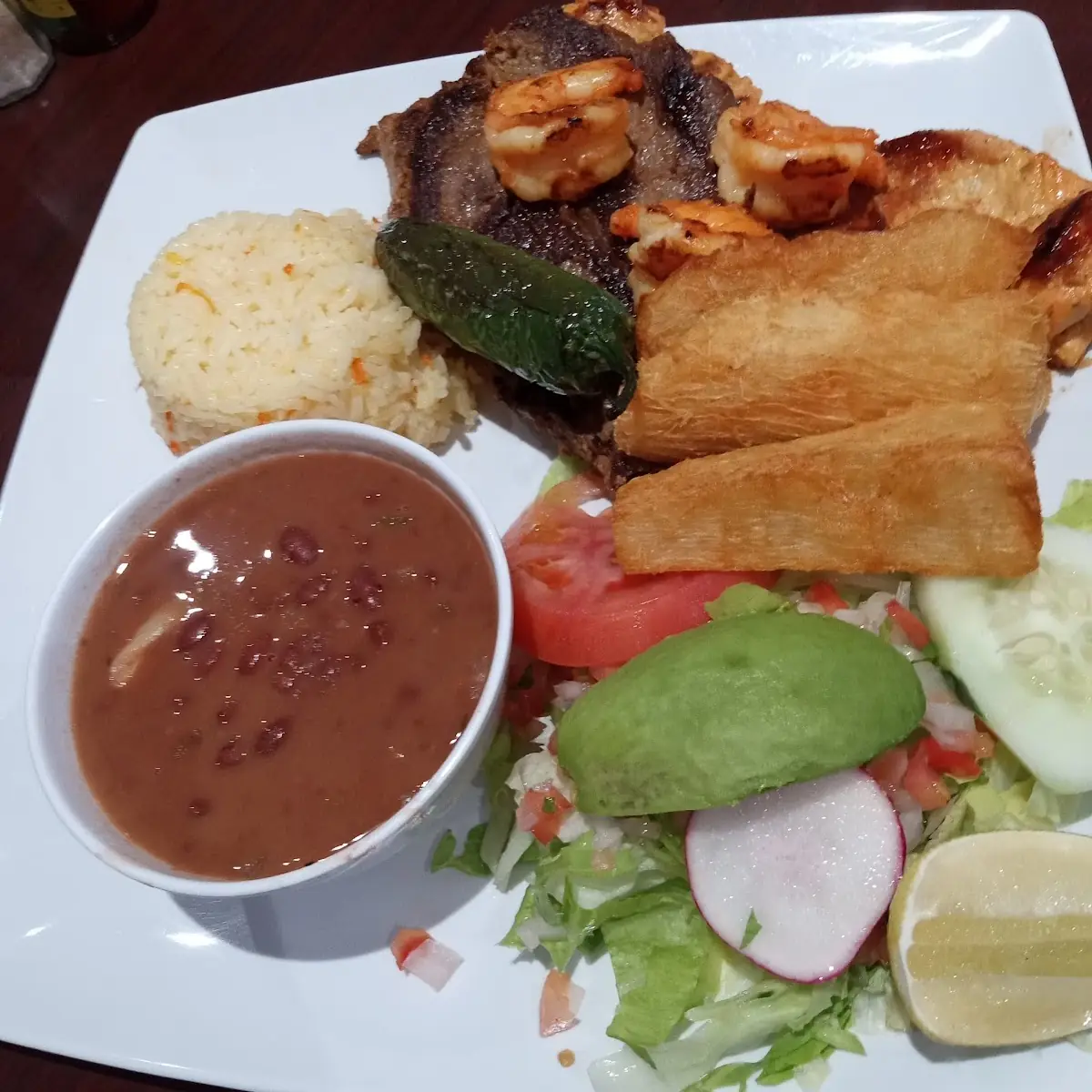 Carne Ala Plato Mixto