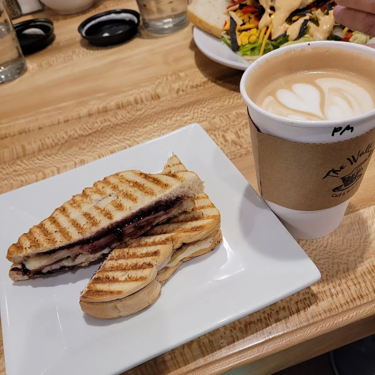 Black Raspberry Bacon Grilled Cheese