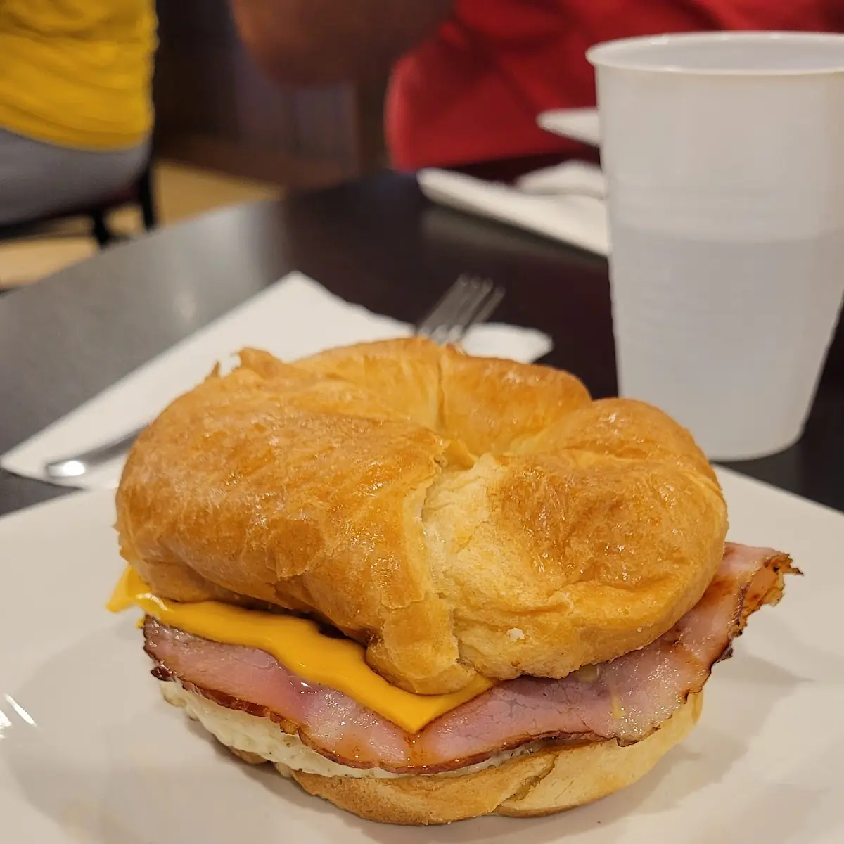 Croissant Egg Sandwich