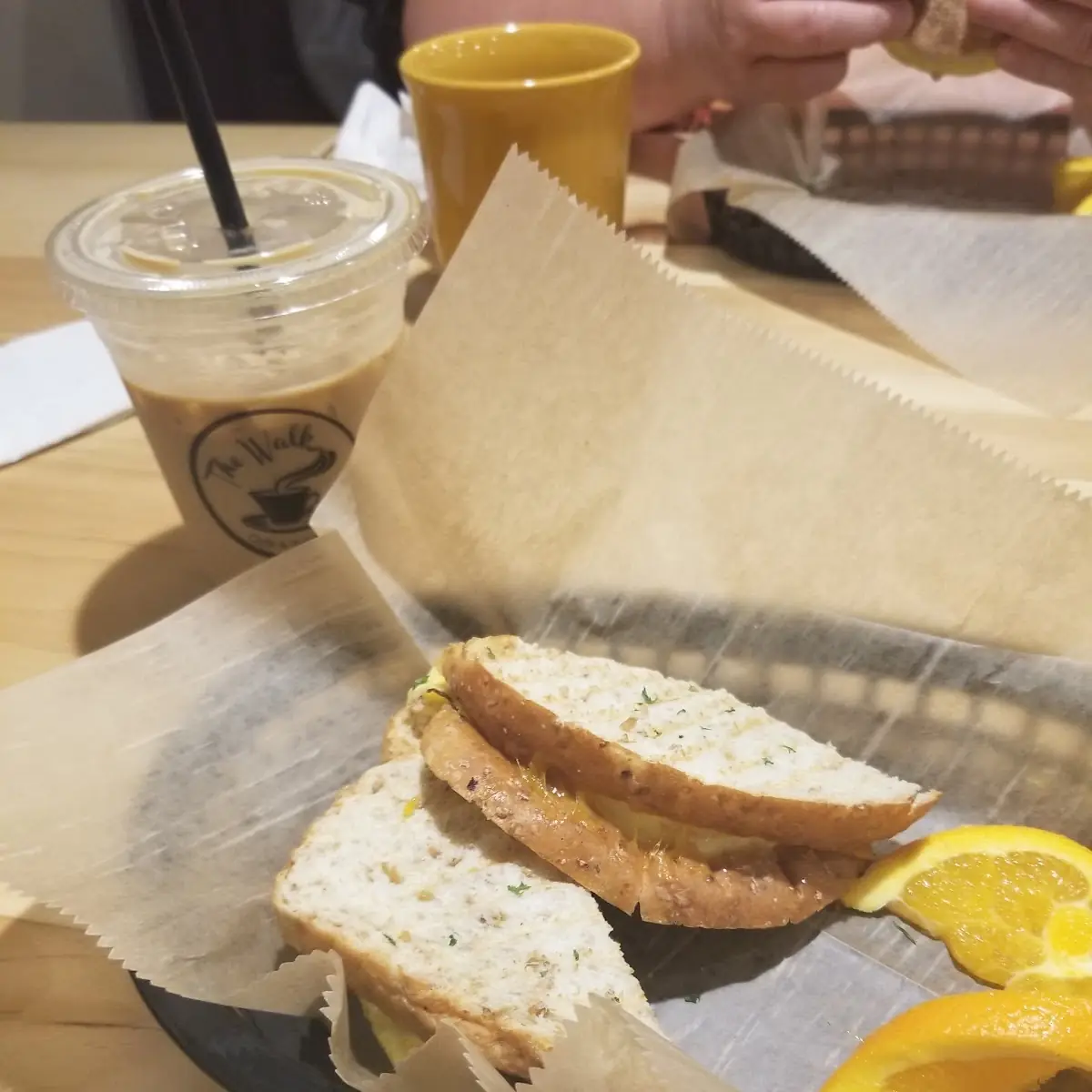 Sausage Egg Panini