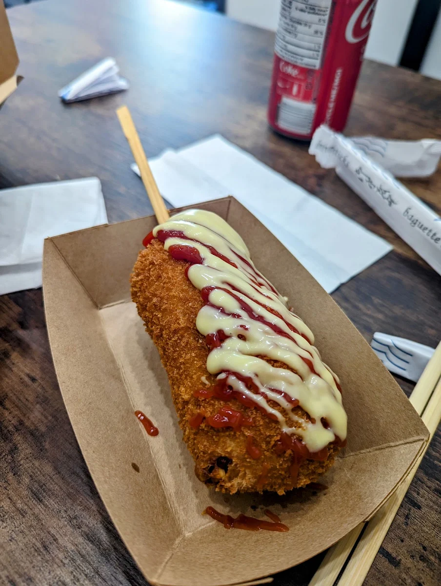 Corn Dog Mozarella