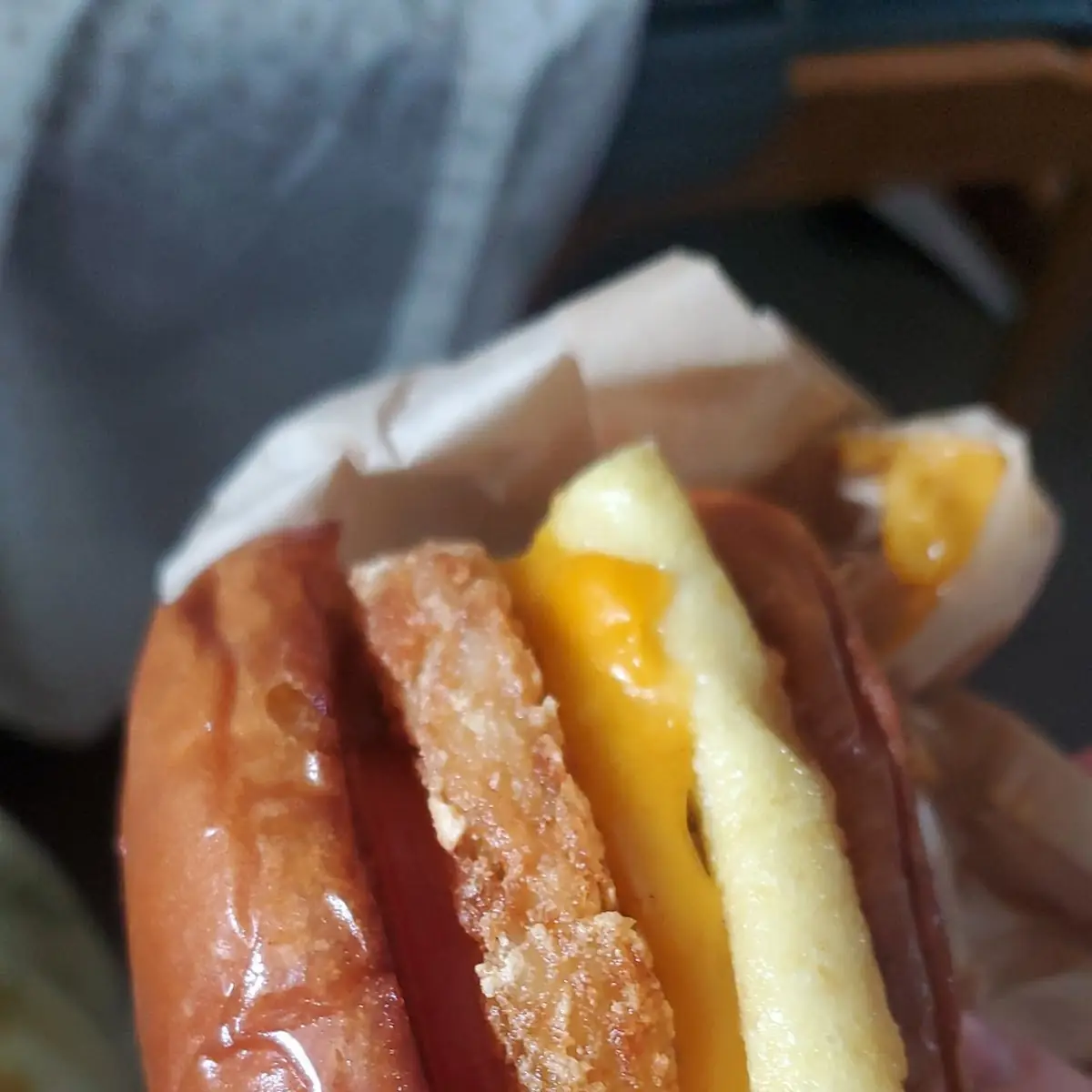 Breakfast Sandwich with Hash Browns