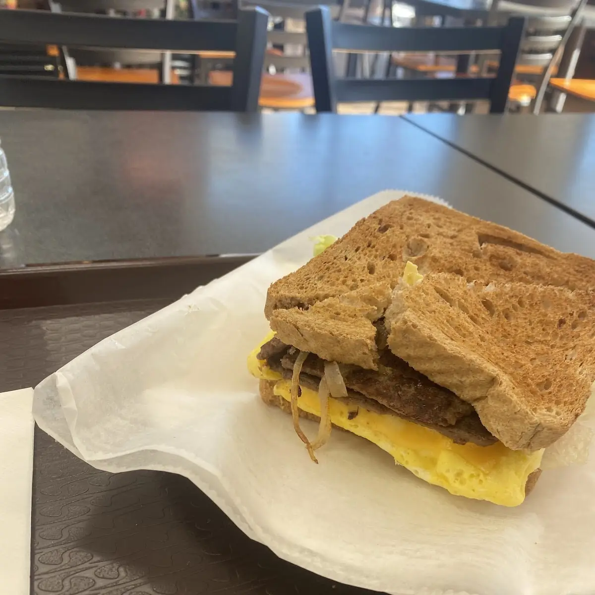 Steak Egg Sandwich