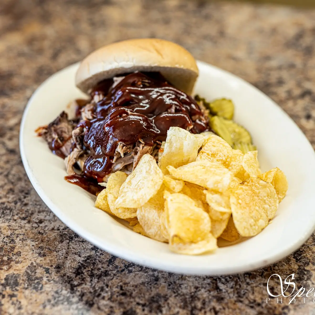 BJ's Pulled Pork Sandwich