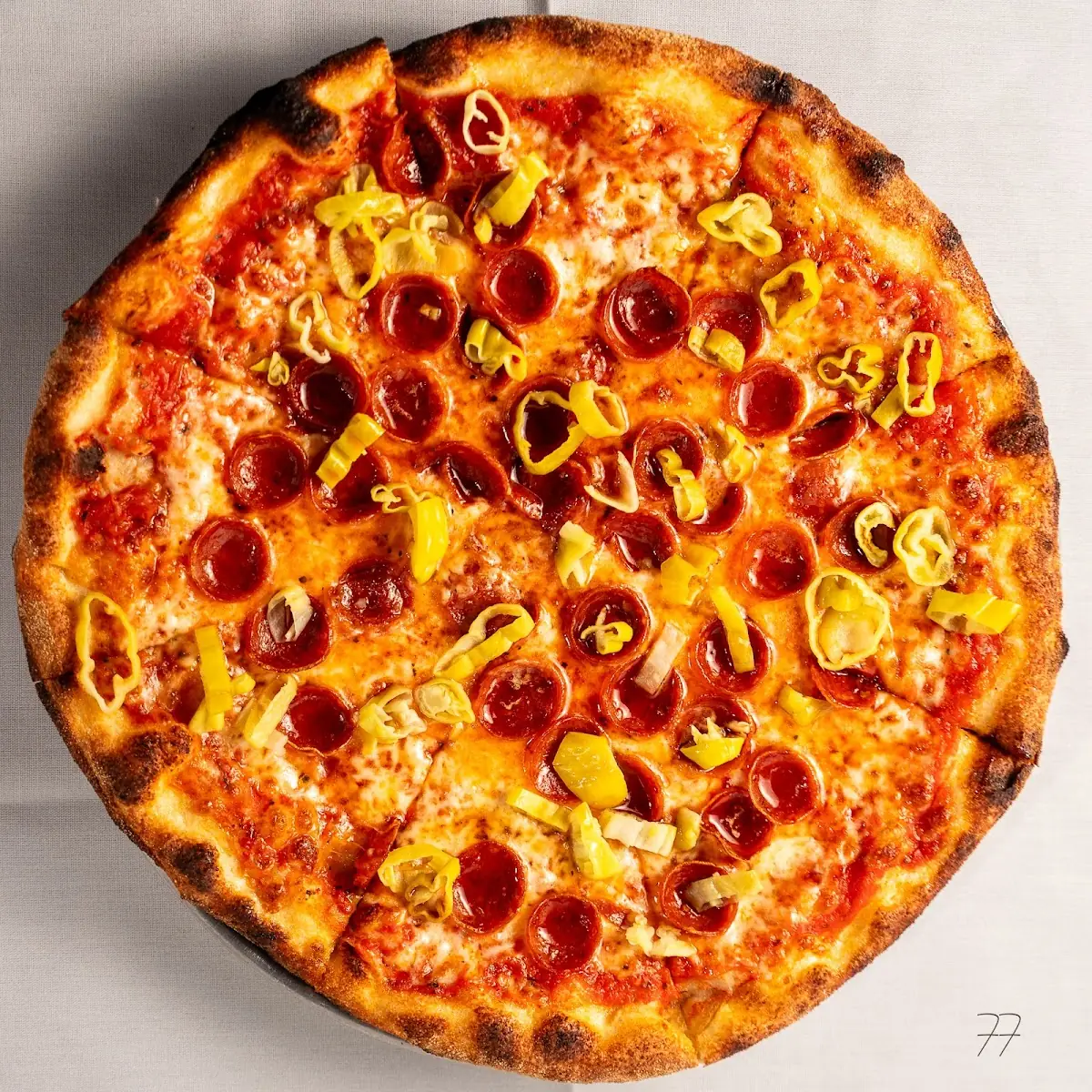 Hot Honey Pepperoni Pizza