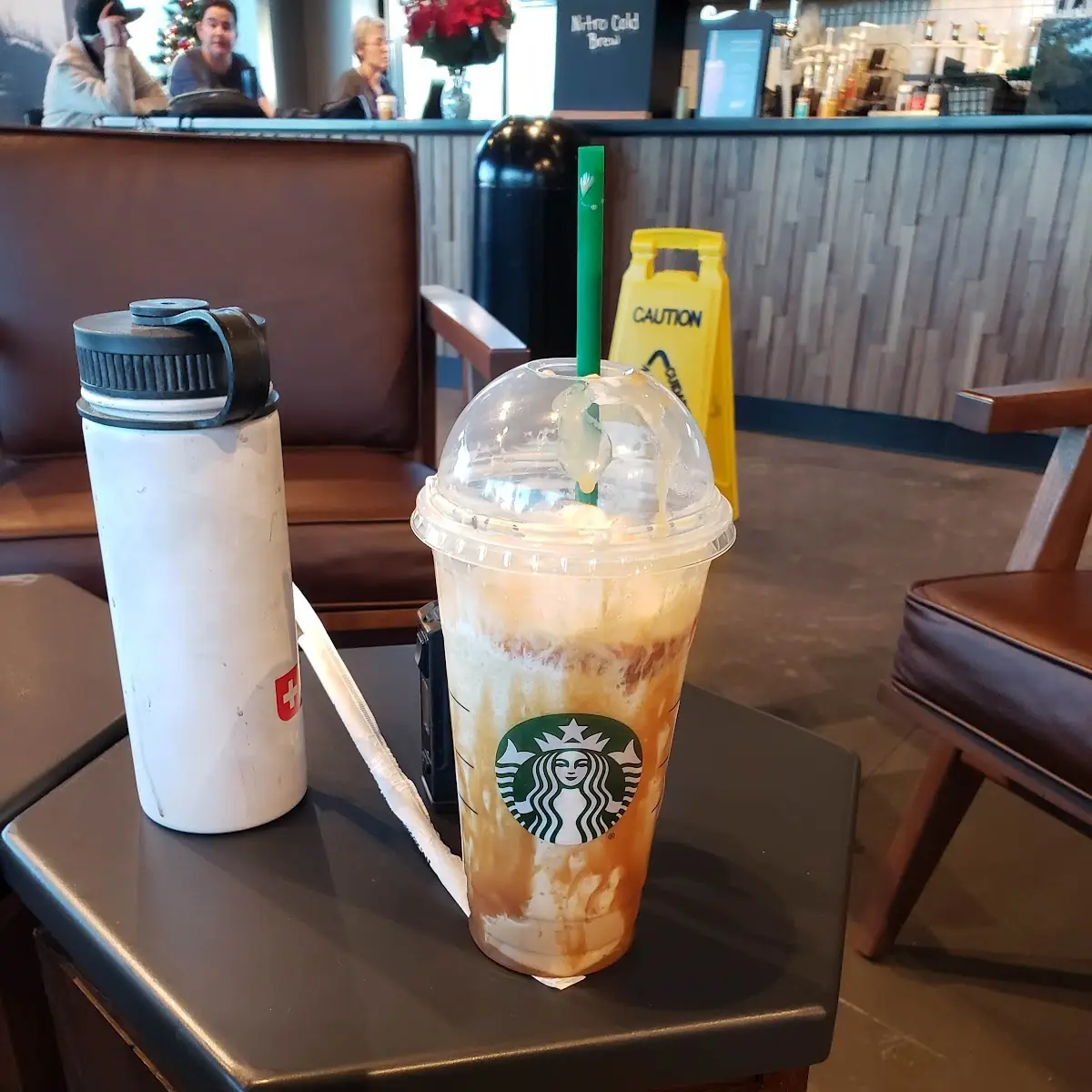 Caramel Frappe w Extra Caramel